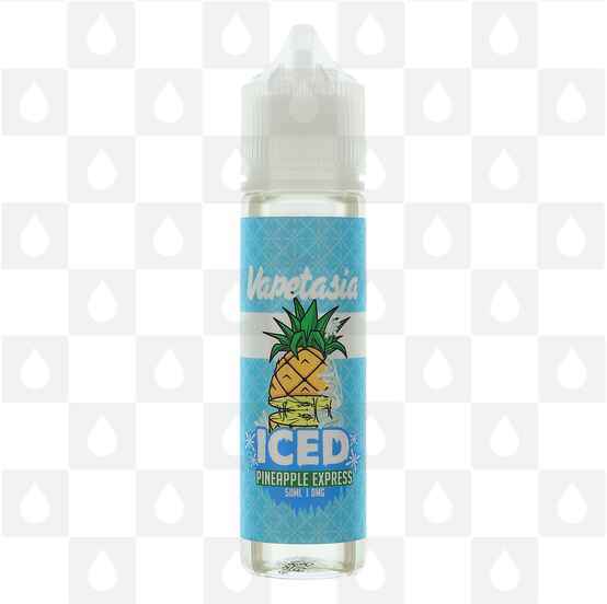 Pineapple Express Iced by Vapetasia E Liquid | 50ml Short Fill, Strength & Size: 0mg • 50ml (60ml Bottle)