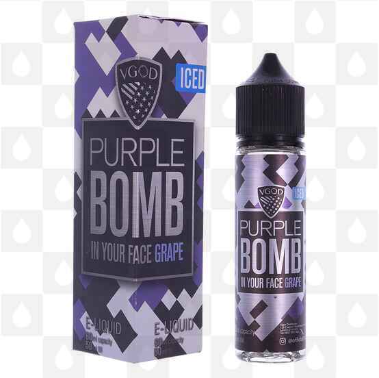 Purple Bomb Iced by VGOD E Liquid | 50ml Short Fill