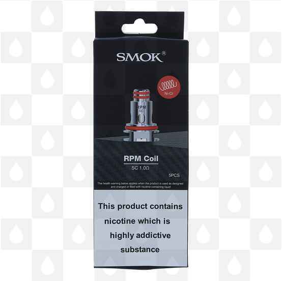 Smok RPM Coils, Ohms: RPM SC Coil 1.0 Ohm (14W)