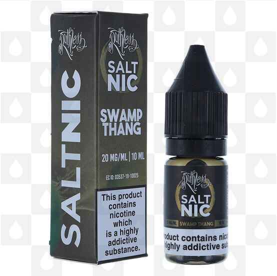 Swamp Thang Nic Salt by Ruthless E Liquid | 10ml Bottles, Nicotine Strength: NS 10mg, Size: 10ml (1x10ml)