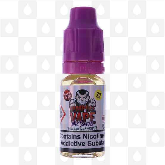 Sweet Lemon Pie Nic Salts by Vampire Vape E Liquid | 10ml Bottles, Nicotine Strength: NS 20mg, Size: 10ml (1x10ml)