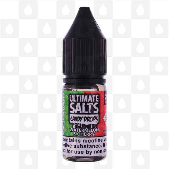 Watermelon & Cherry | Candy Drops by Ultimate Salts E Liquid | 10ml Bottles, Nicotine Strength: NS 20mg, Size: 10ml (1x10ml)