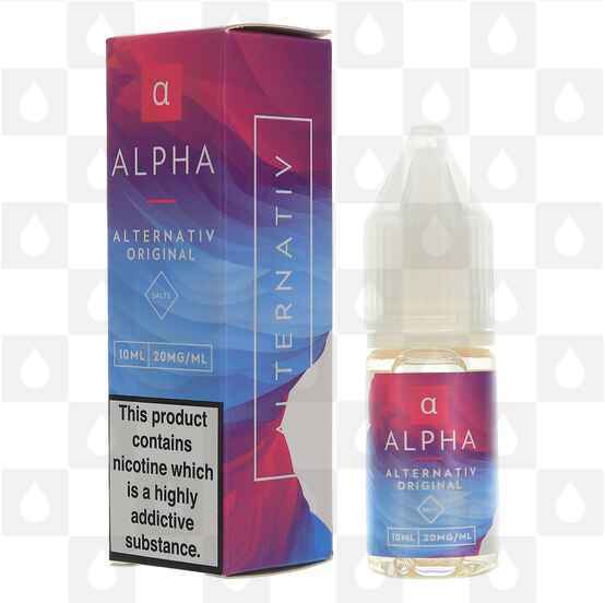 Alpha Nic Salt 20mg by Alternativ E Liquid | 10ml Bottles