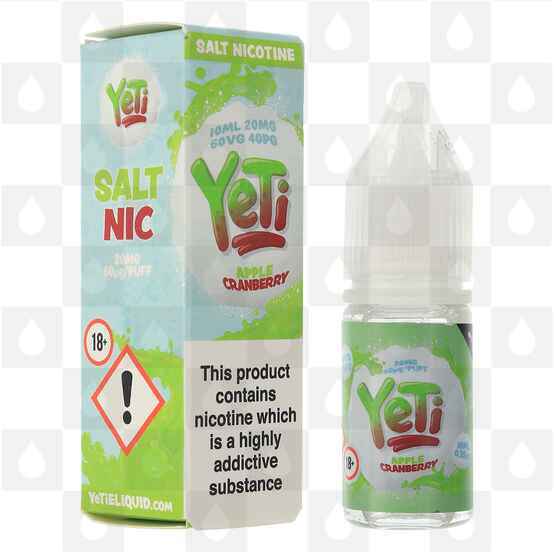 Apple Cranberry Nic Salt by Yeti E Liquid | 10ml Bottles, Strength & Size: 20mg • 10ml • Out Of Date