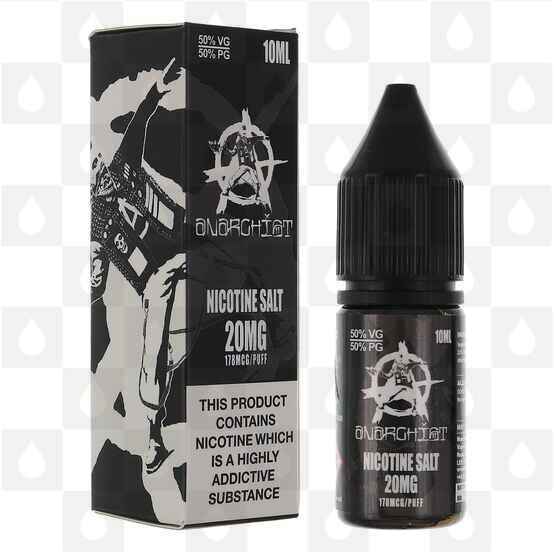 Black Nic Salt by Anarchist E Liquid | 10ml Bottles, Nicotine Strength: NS 20mg, Size: 10ml (1x10ml)