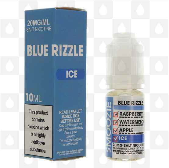 Blue Rizzle Ice Nic Salt 20mg by Smoozie E Liquid | 10ml Bottles