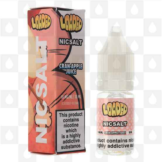 Cran-Apple Juice Nic Salt by Loaded E Liquid | 10ml Bottles, Strength & Size: 20mg • 10ml • Out Of Date