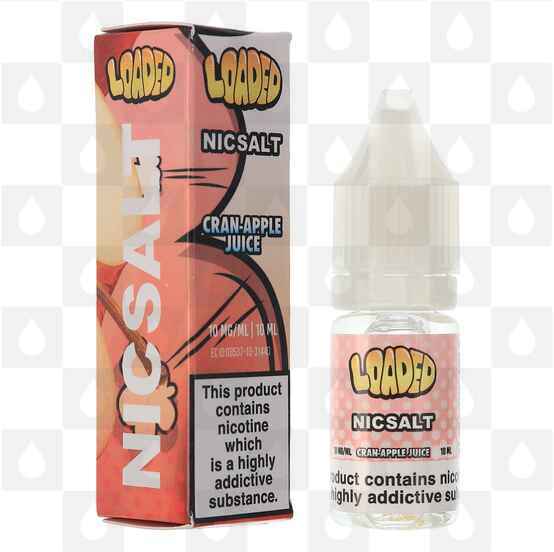 Cran-Apple Juice Iced Nic Salt by Loaded E Liquid | 10ml Bottles, Strength & Size: 20mg • 10ml • Out Of Date