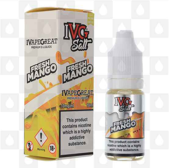 Fresh Mango by IVG Salt E Liquid | 10ml Bottles, Nicotine Strength: NS 10mg, Size: 10ml