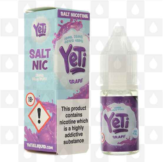 Grape Nic Salt 20mg by Yeti E Liquid | 10ml Bottles