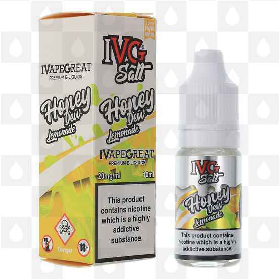 Honeydew Lemonade by IVG Salt E Liquid | 10ml Bottles, Nicotine Strength: NS 10mg, Size: 10ml