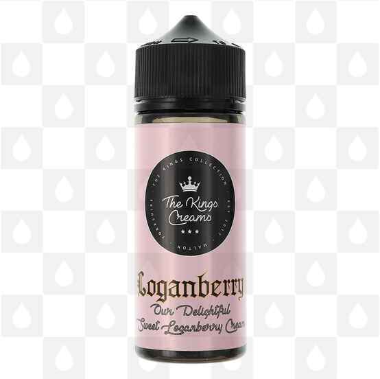 Loganberry Cream by The Kings Creams E Liquid | 100ml Short Fill, Size: 100ml (120ml Bottle)