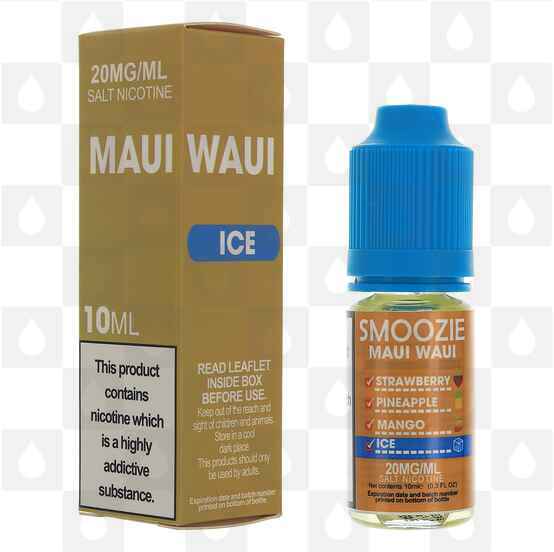 Maui Waui Ice Nic Salt 20mg by Smoozie E Liquid | 10ml Bottles