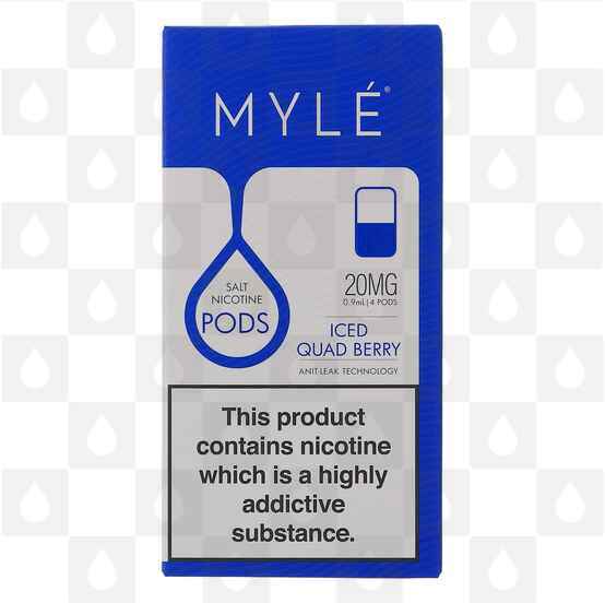 Myle Iced Quad Berry 20mg Replacement Pods