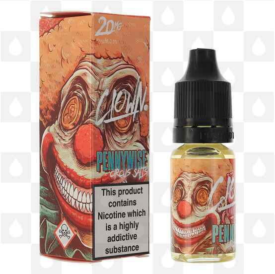 Pennywise by Circus Salts | Clown E Liquid | 10ml Bottles, Nicotine Strength: NS 10mg, Size: 10ml (1x10ml)