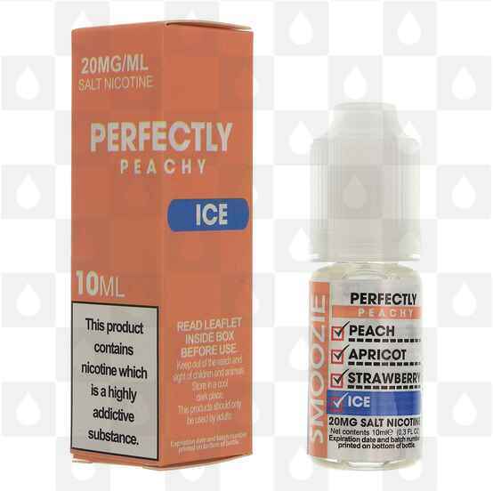 Perfectly Peachy Ice Nic Salt 20mg by Smoozie E Liquid | 10ml Bottles