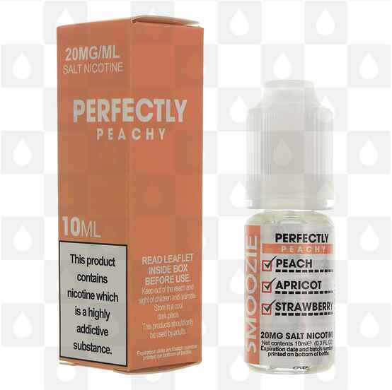 Perfectly Peachy Nic Salt 20mg by Smoozie E Liquid | 10ml Bottles