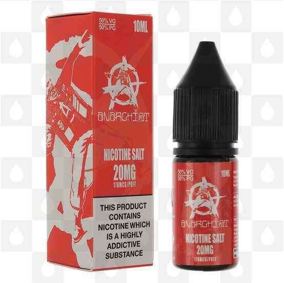 Red Nic Salt by Anarchist E Liquid | 10ml Bottles, Nicotine Strength: NS 20mg, Size: 10ml (1x10ml)