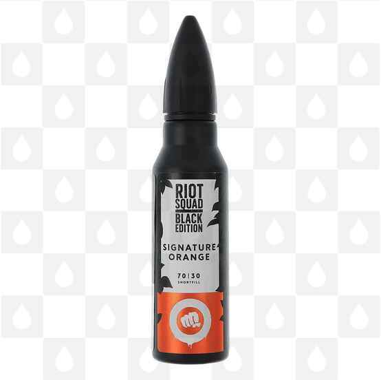 Signature Orange | Black Edition By Riot Squad E Liquid | 50ml Short Fill