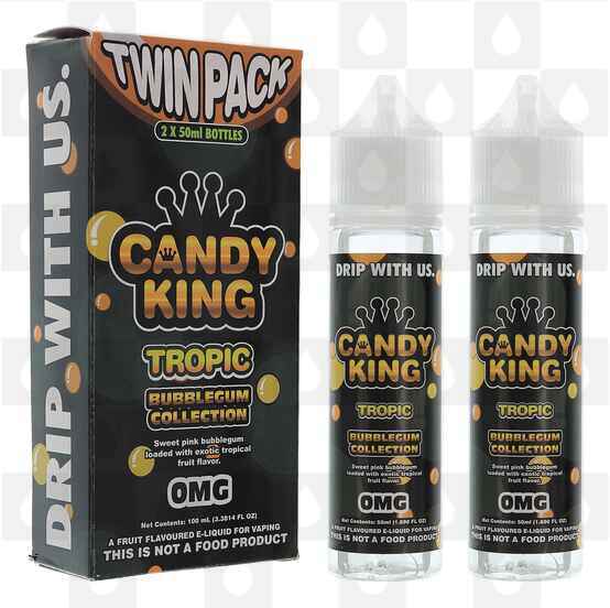 Tropic | Bubblegum Collection by Candy King E Liquid | 100ml Short Fill