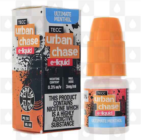 Ultimate Menthol by Urban Chase E Liquid | 10ml Bottles, Nicotine Strength: 6mg, Size: 10ml (1x10ml)