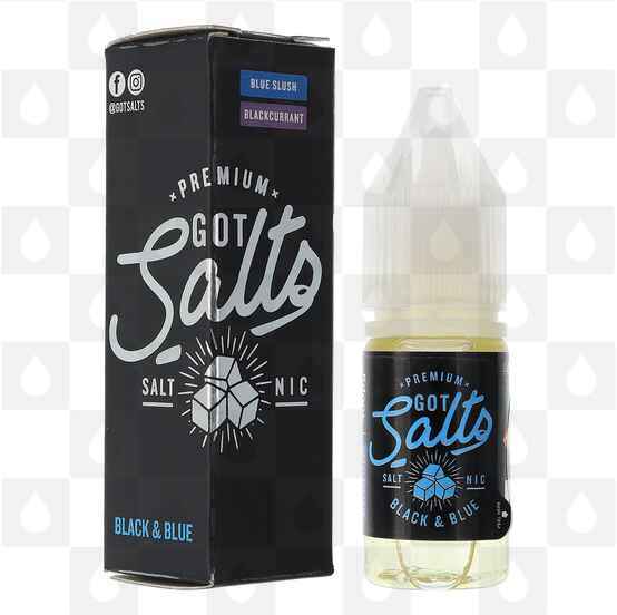 Black & Blue Nic Salt by Got Salts E Liquid | 10ml Bottles, Nicotine Strength: NS 10mg, Size: 10ml (1x10ml)
