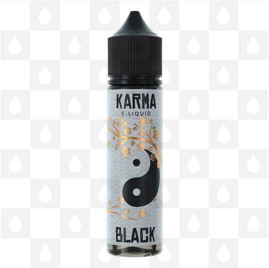 Black by Karma E Liquid | 50ml Short Fill, Strength & Size: 0mg • 50ml (60ml Bottle)