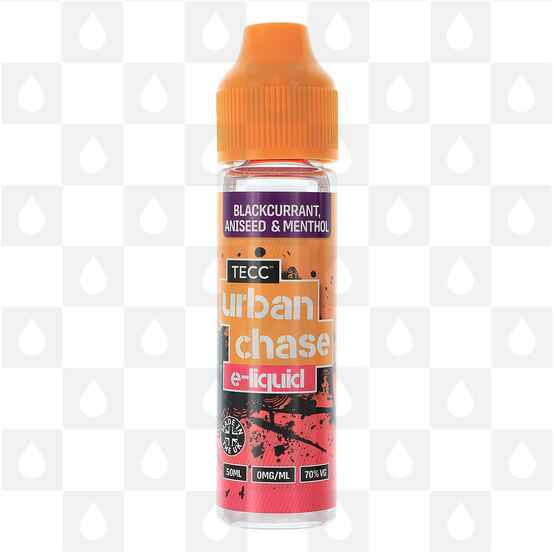 Blackcurrant, Aniseed & Menthol by Urban Chase E Liquid | 50ml Short Fill, Strength & Size: 0mg • 50ml (60ml Bottle)