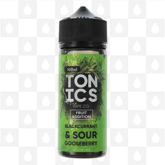 Blackcurrant & Sour Gooseberry by Tonics Vape Co E Liquid | 100ml Short Fill