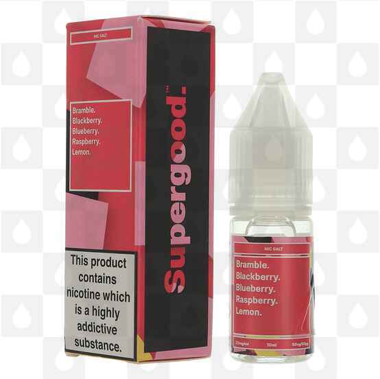 Bramble Nic Salt by Supergood E Liquid | 10ml Bottles, Nicotine Strength: NS 20mg, Size: 10ml (1x10ml)