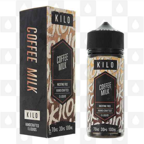 Coffee Milk by Kilo E-Liquid | 100ml Shortfill, Strength & Size: 0mg • 100ml (120ml Bottle)