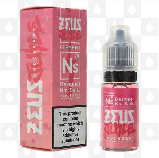 Dodoberry Nic Salt by Zeus Juice E Liquid | 10ml Bottles, Nicotine Strength: NS 10mg, Size: 10ml (1x10ml)