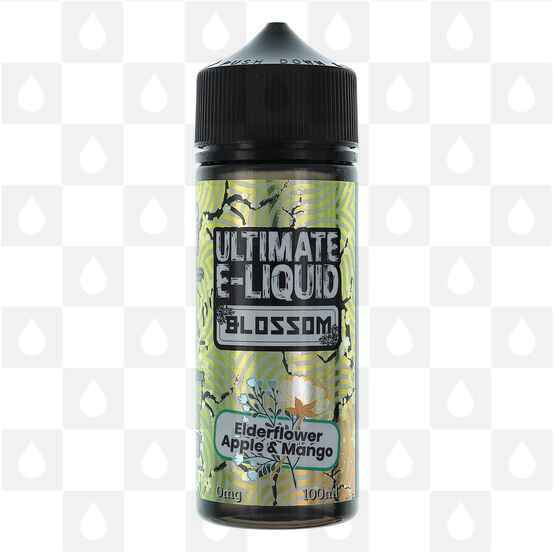 Elderflower, Apple & Mango | Blossom by Ultimate E Liquid | 100ml Short Fill, Strength & Size: 0mg • 100ml (120ml Bottle)