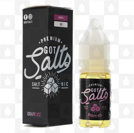 Grape Ice Nic Salt by Got Salts E Liquid | 10ml Bottles, Nicotine Strength: NS 20mg, Size: 10ml (1x10ml)