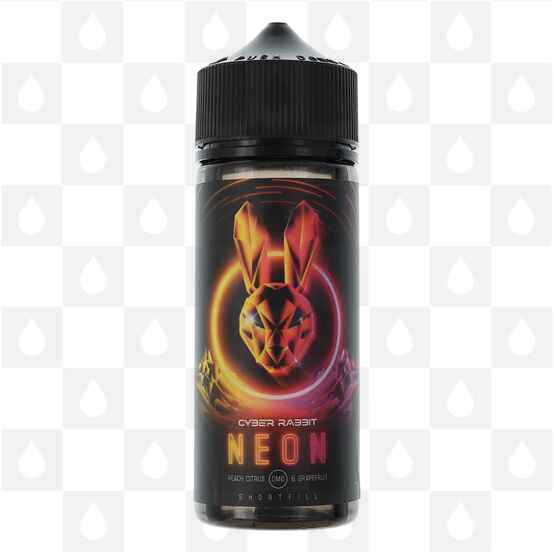 Neon by Cyber Rabbit | Jack Rabbit Vapes E Liquid | 50ml & 100ml Short Fill, Strength & Size: 0mg • 100ml (120ml Bottle)