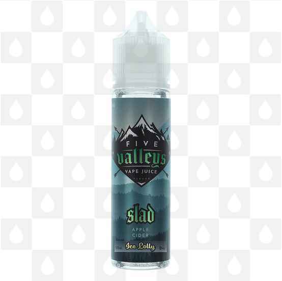 Slad by Five Valleys E Liquid | 50ml Short Fill, Strength & Size: 0mg • 50ml (60ml Bottle)