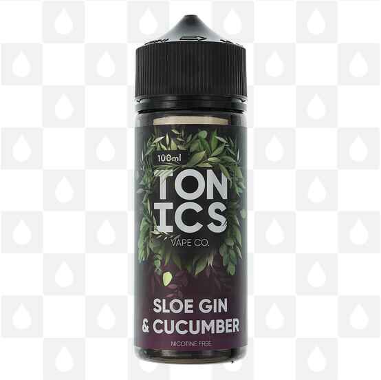 Sloe Gin & Cucumber by Tonics Vape Co E Liquid | 50ml & 100ml Short Fill, Size: 100ml (120ml Bottle)