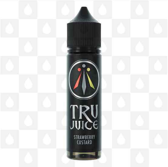 Strawberry Custard by Tru Juice E Liquid | 50ml Short Fill, Strength & Size: 0mg • 50ml (60ml Bottle)