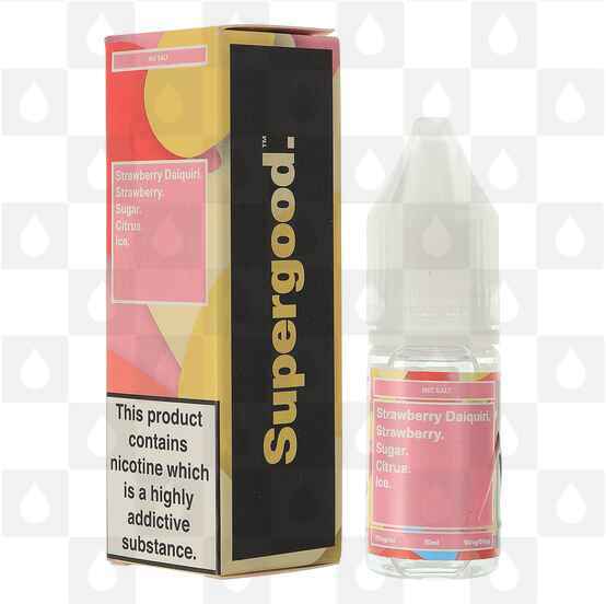 Strawberry Daiquiri Nic Salt by Supergood E Liquid | 10ml Bottles, Nicotine Strength: NS 10mg, Size: 10ml (1x10ml)