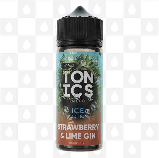 Strawberry & Lime Gin Ice by Tonics Vape Co E Liquid | 100ml Short Fill