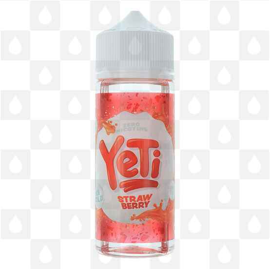 Strawberry by Yeti E Liquid | 100ml Short Fill, Size: 100ml (120ml Bottle)
