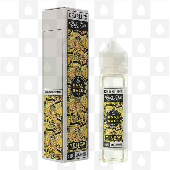 Yellow Butter Cake by Bake Sale | Charlie's Chalk Dust E Liquid | 50ml Short Fill, Strength & Size: 0mg • 50ml (60ml Bottle) - Out Of Date