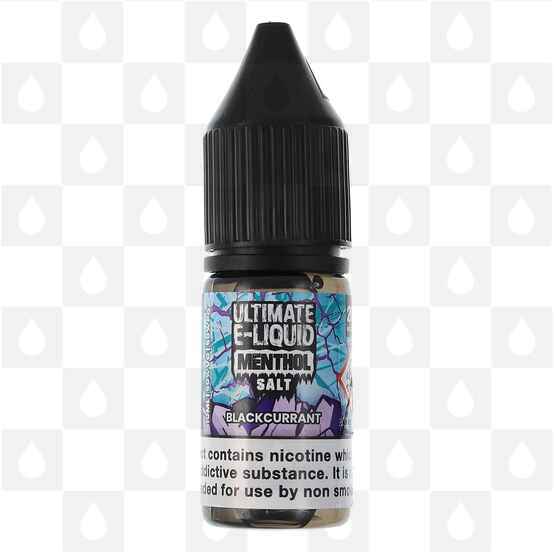 Blackcurrant Menthol by Ultimate Salts E Liquid | 10ml Bottles, Strength & Size: 10mg • 10ml