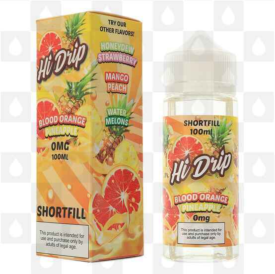 Blood Orange Pineapple by Hi Drip E Liquid | 100ml Short Fill
