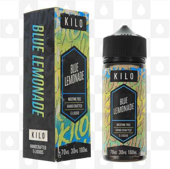 Blue Lemonade by Kilo E Liquid | 100ml Short Fill, Strength & Size: 0mg • 100ml (120ml Bottle)