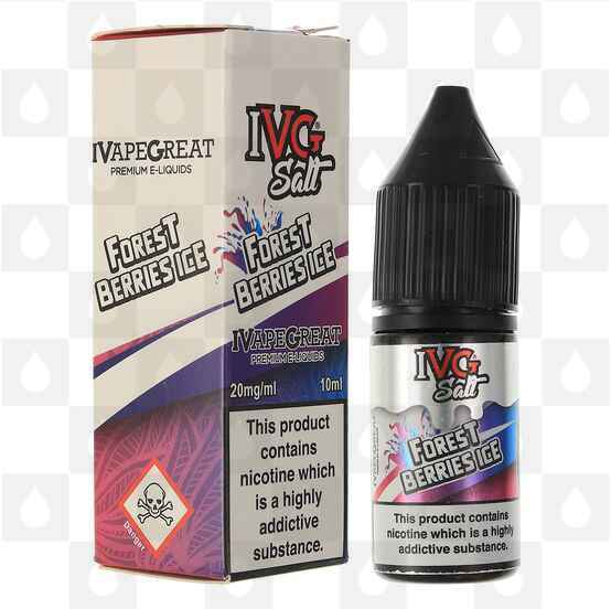 Forest Berry Ice by IVG Salt E Liquid | 10ml Bottles, Nicotine Strength: NS 10mg, Size: 10ml (1x10ml)