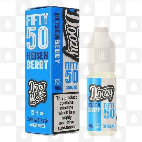 Heisen Berry by Doozy Fifty/50 E Liquid | 10ml Bottles, Nicotine Strength: 3mg, Size: 10ml (1x10ml)