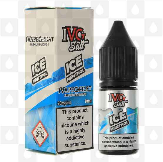 Ice Menthol by IVG Salt E Liquid | 10ml Bottles, Nicotine Strength: NS 20mg, Size: 10ml (1x10ml)