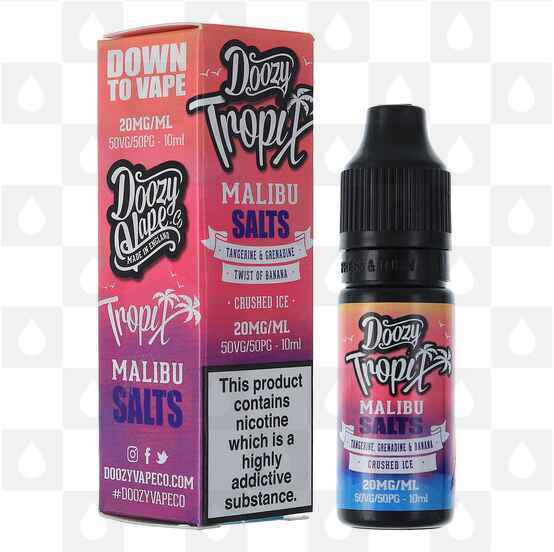 Malibu | Tropix Salts by Doozy Vape Co E Liquid | 10ml Bottles, Nicotine Strength: NS 20mg, Size: 10ml (1x10ml)