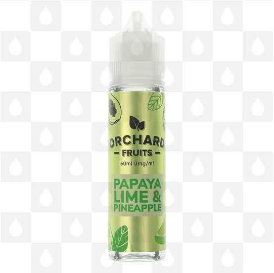 Papaya, Lime & Papaya by Orchard Fruits E Liquid | 50ml Short Fill, Strength & Size: 0mg • 50ml (60ml Bottle) - Out Of Date